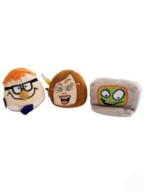 Silly Slammers Bean Bag Plush No Sound Set of 3 Vintage 90s
